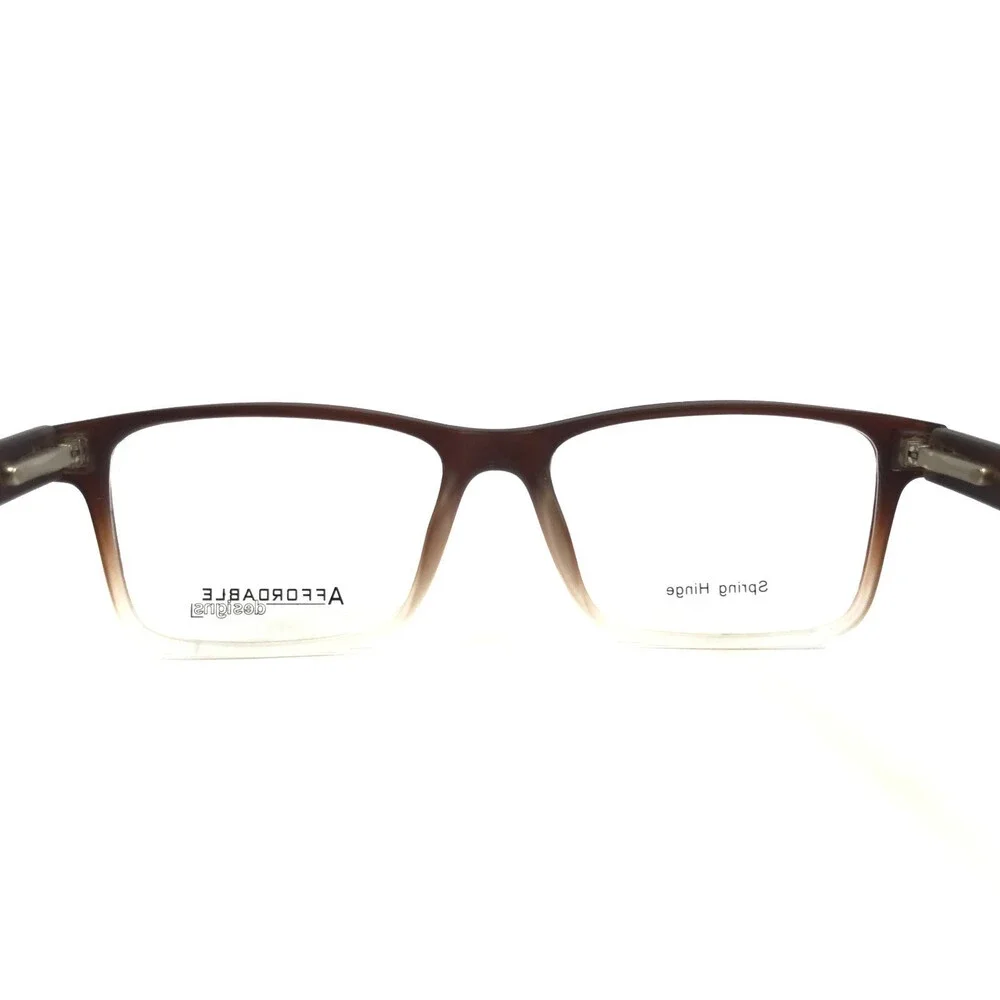 Affordable Designs Eyeglasses Frames Rodney Brown Fade Full Rim 56-18-145